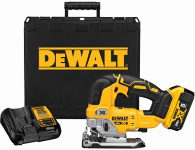 Dewalt 20V MAX XR Lithium-Ion Cordless Jig Saw Kit 20V MAX XR JIG SAW