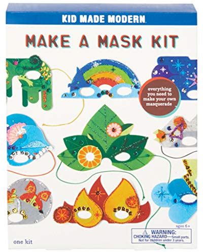 Kid Made Modern Make A Mask Kit For Kids Arts And Crafts DIY Masks Projects