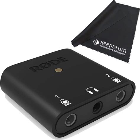 Generisch RØDE AI-Micro USB Interface For Mobile Devices And PC + Keepdrum Microfibre Cloth