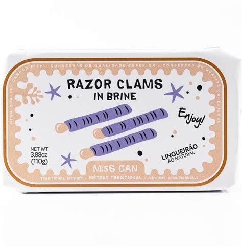 RAZOR CLAMS IN BRINE