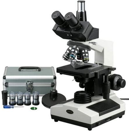 Amscope 40X-2000X Phase Contrast Turret Doctor Veterinary Trinocular Compound Microscope New