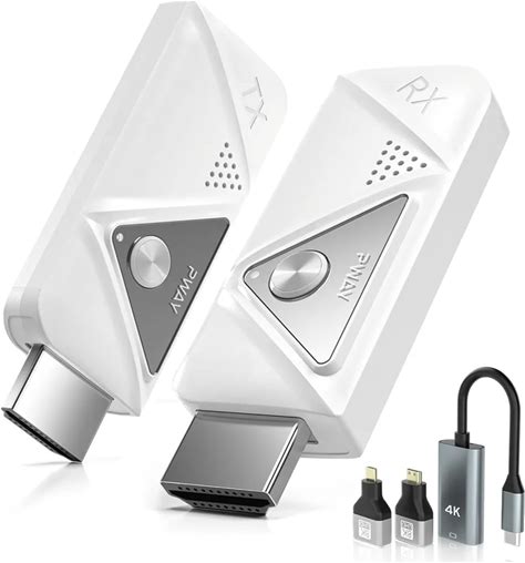 Wireless HDMI Transmitter And Receiver 328FT/100M, 4K Decode Plug And Play 1080P