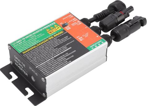 Compact Micro Solar Inverter For Small Solar Systems, Efficient Grid Tie For Proper Electricity Generation, Safety Precautions, Easy Installation - 6