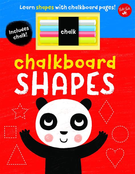 Chalkboard Shapes: Learn Shapes With Chalkboard Pages! (Chalkboard Concepts)