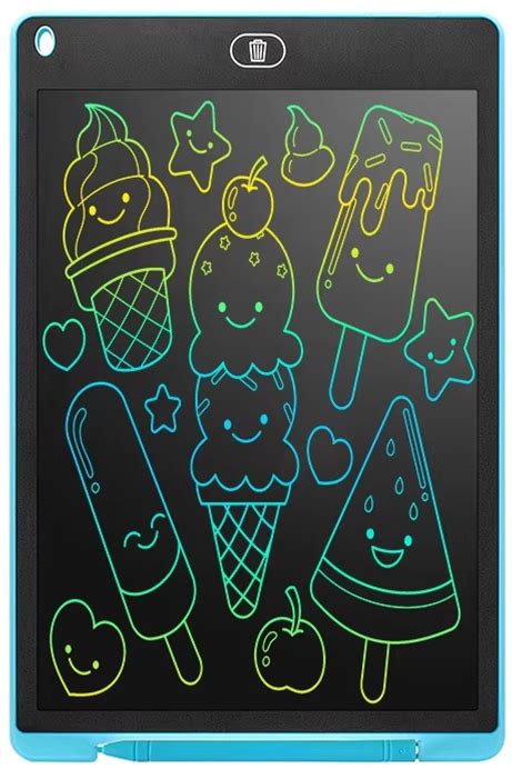 6.5 LCD Drawing Tablet For Kids - Reusable Writing Board & Educational Toy - Blue