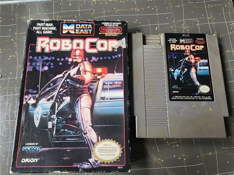 Robocop (NES Nintendo) W/ Box No Manual