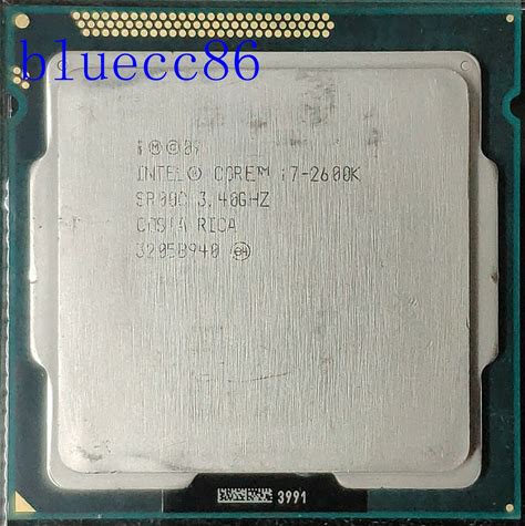 Intel Core I7-2600K 3.4Ghz Quad-Core L3 8m Processor Lga1155 95W