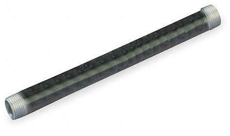 Pipe: Black Steel, 1 in Nominal Pipe Size, 10 ft Lg, Threaded On Both Ends, Schedule 40, Welded Model: 585-1200