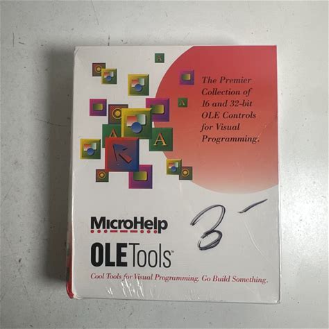 Microhelp OLE Tools 16 & 32 Bit Visual Programming Software New Sealed. Microsoft. Other Computer Software.