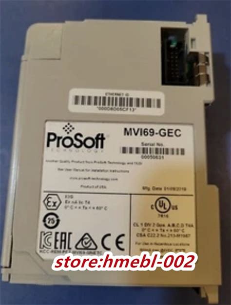 New In Box Prosoft MVI69-GEC Modbus Serial Enhanced Communication