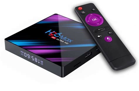 Smart Tv Box H96 Android 9.0 64 Bit 4 Core Tv Box 4K Hd Wifi Tv Media