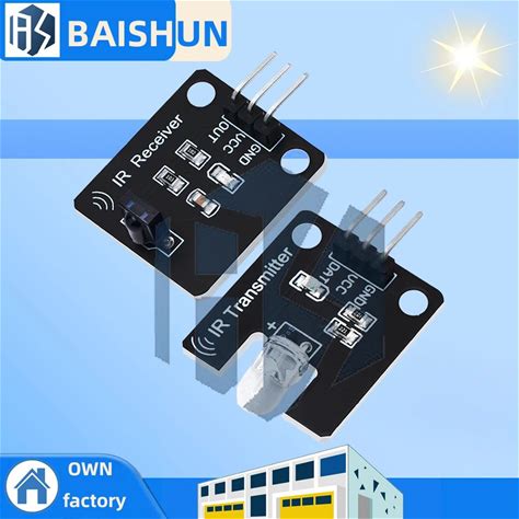 38Khz IR Transmitter & Receiver Module Kit For Arduino - Infrared Sensor Compat DIY Electronics,