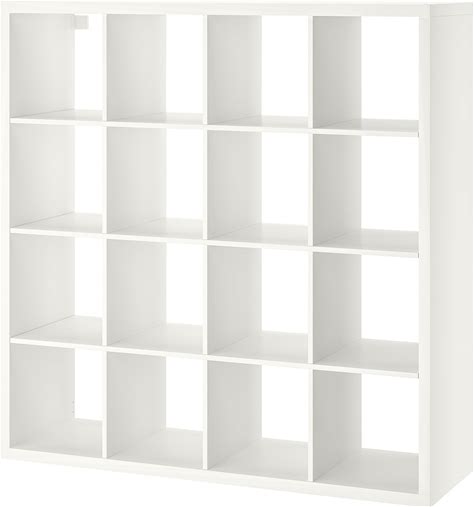 IKEA - KALLAX Shelf Unit, White, 57 7/8X57 5/8 "