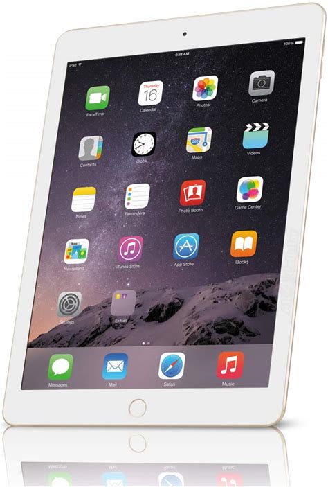 Apple iPad Air 2 9.7-Inch, 32GB Tablet (Gold) (Renewed)