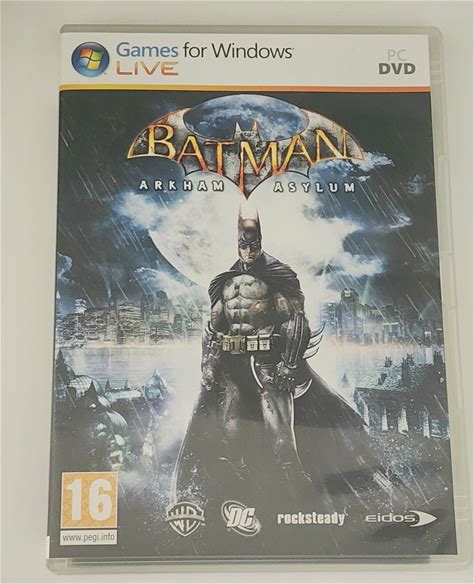 Batman Arkham Asylum PC Video Game Complete W/Manual. Video Games.