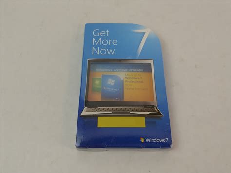 New Microsoft 7KC-00040 Windows 7 Home Premium To Professional 32/64 Bit