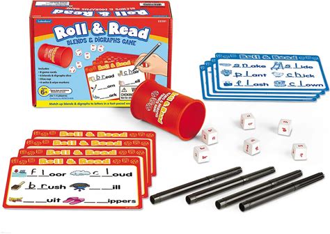 Lakeshore Roll & Read Blends & Digraphs Game