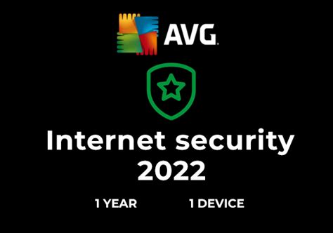 AVG Internet Security 2022 1 Year 1 Device Key - GLOBAL