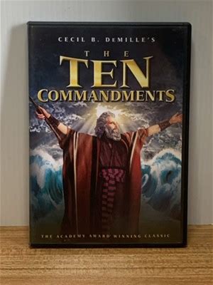The Ten Commandments (Dvd, 1956)