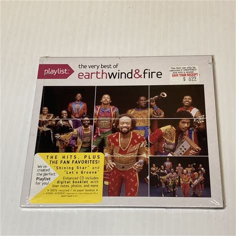 WIND & FIRE EARTH - Playlist: The Very Best Of Earth, Wind & Fire - CD. Sealed