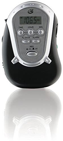 GPX R300B AM/FM Armband Radio With Earbuds