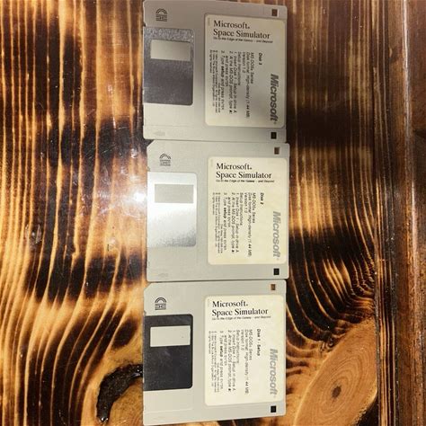 Microsoft MS-DOS Version 6.0 Upgrade 1981-1993 3X 3.5" Floppy Disks