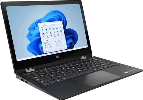 Gateway GWTC116-2 2-In-1 Convertible Notebook 11.6" - Intel Celeron N4020 1.1Ghz - 4GB RAM - 64GB - Black