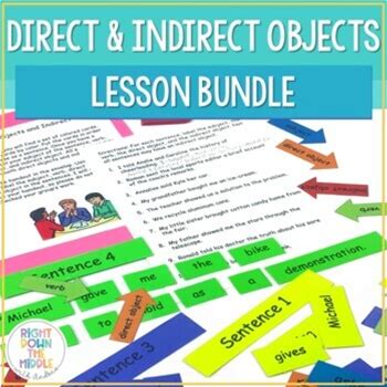Direct Objects And Indirect Objects Powerpoint, Handouts, And Activity