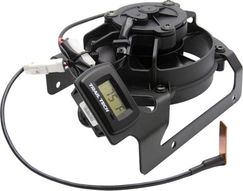 Trail Tech Fan Kit, Motorcycle Radiators, Beta, Gasgas, Black, (732-FN14)