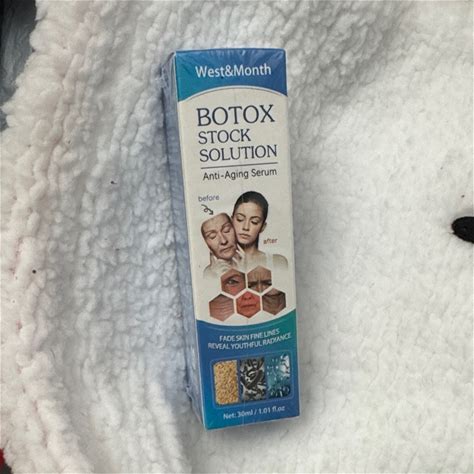 West&Month Botox Stock Solution Anti-Aging Serum | Color: Blue/White | Size: Os
