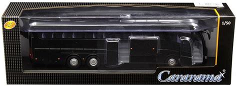 Scania Irizar Pb Bus Black 1/50 Diecast Model By Cararama