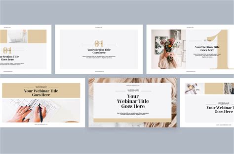 Slide Deck Template, Webinar Canva Template, Masterclass Online Course Presentation, Pitch Deck, Workshop Slides, Editable Template