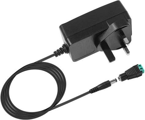 Lighting Ever 12 V 2 A Power Supply For Led Strip Lights, 100 240 V Ac To Dc 12 V Converter Adapter Driver Transformer,