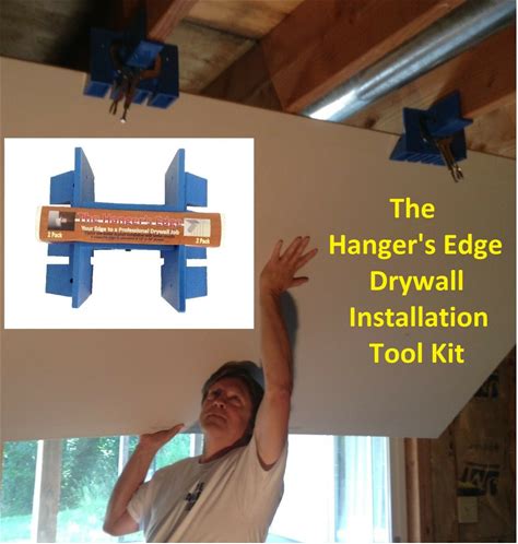 Drywall Tools Diyer Installation Kit Or Drywall Lift -The Hanger's Edge 2 Pack. Hanger's Edge. Blue. Other Hand Tools. 040232101748.