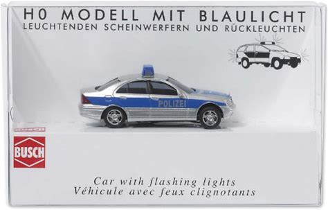 Busch 5615 MB C-Class With Lights HO Scale Model Vehicle