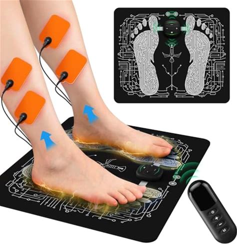 Siseca Transcutaneous Electronic Nerve Stimulator For Foot, Black