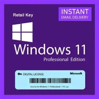 Windows 11 Pro Digital License Key ( 1 PC )