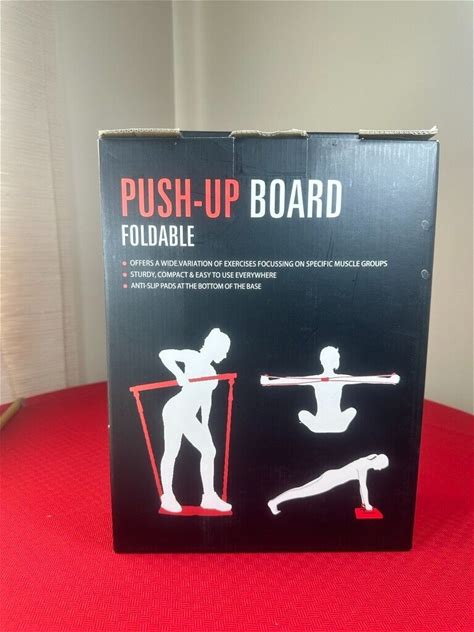 Push-Up Board System Home Gym Fitness Gift Idea Healthy Living Workout Easy. USBON. Push Up Stands. 012436829988.