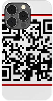QR Code iPhone 13 Pro Slim Case