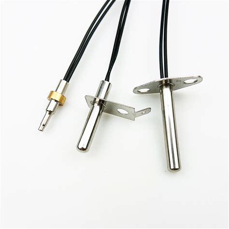 Flange Bracket Mount NTC PT100 PT1000 Stainless Steel Temperature Sensor