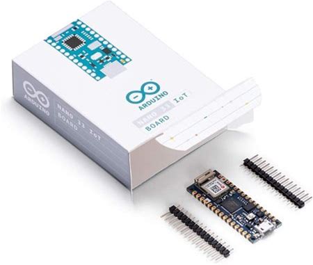 Arduino ABX00027 Nano 33 Iot Without Headers Wifi & Bluetooth 14 Digital I/O Pins 6 Analog Inputs Development Board