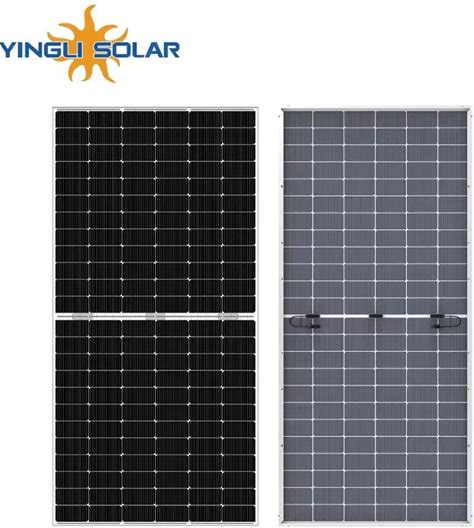 Wholesale Yingli Solar Panel PV Module 565W 580W 585W 590W Bifacial