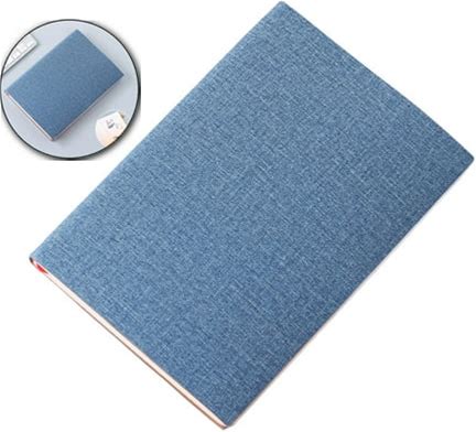 Dvruxg A5 Reusable Erasable Smart Writing Notebook Digital Convertible Tech Notebook For Office(Blue)