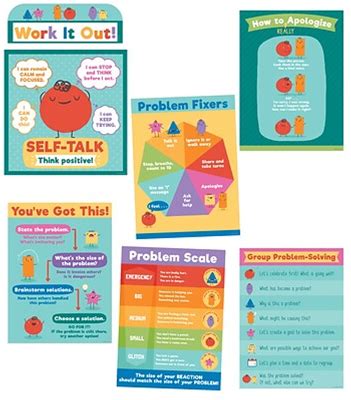 Carson-Dellosa Carson Dellosa Education Social Problem-Solving Bulletin Board Set, 7/Set (CD-110470) | Quill