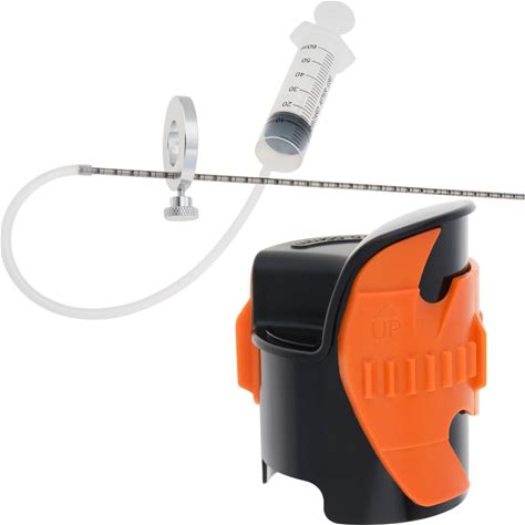 Windance Motorcycle Fork Seal Saver Cleaner + Front Fork Suspension Oil Level Measurement Gauge Tool Front Fork Oil Syrine Tool Kit