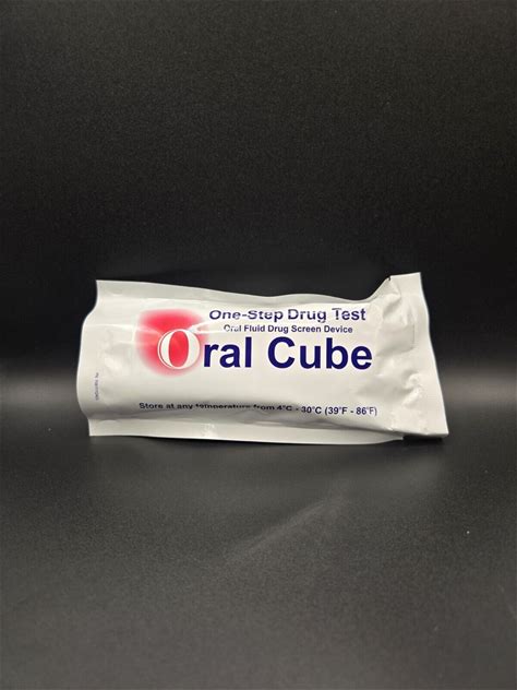 Oral Cube One-Step Mouth Swab Drug Test 12 Panel - Instant At-Home Results