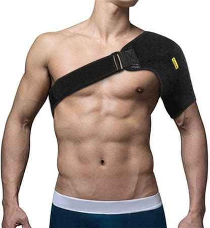Hilitand Shoulder Support Brace Rotator Cuff Support Sport Gym Compression Bandage Wrap For Injuries Frozen Shoulder Shoulder Dislocation