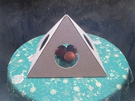 The Open Giza Fold-Up Cardboard Pyramid