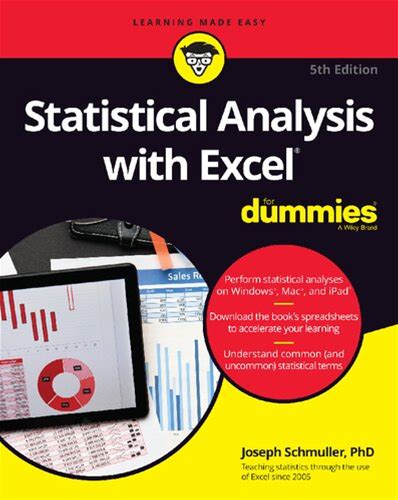 Statistical Analysis With Excel For Dummies (For Dummies (Computer/Tech)) (Pdf/Epub Version)