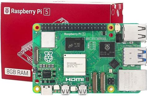 Latest New Original Raspberry Pi 5 4G 8G RAM BCM2712 2.4Ghz Ai Videocore VII GPU 4Kp60 Pcie 2.0 Pi5 RSP Development Board